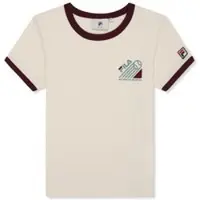 FILA Bellano Slim Ringer T-shirt Egret Taglia: S | Maglie Sportivi Outlet | Donna