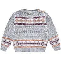 Louise Misha Jumper Cosmo Dark Cloud Taglia: 3Y | Maglioni Outlet | Unisex