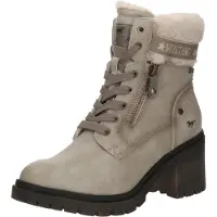 Mustang Stivaletto stringato 'Leila' beige scuro
