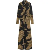 AllSaints Mina Dress Ella Black Taglia: 4 | Maxi abiti Outlet | Donna | Nero