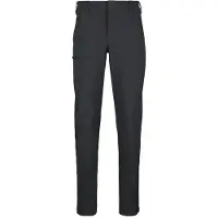 Stoic Wool HoforSt. Softshell Winter Pants Pantaloni invernali Uomo (4XL - Regular, nero)