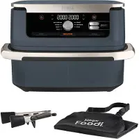 Ninja Friggitrice ad aria FlexDrawer da 10,4 L in Grigio Cyber | AF500EUCYD | di SharkNinja