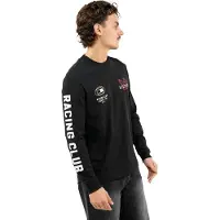 Tommy Hilfiger Modern Athleisure Ls Tee Black Taglia: XXL | Maglie a manica lunga Outlet | Uomo | Nero