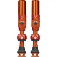 Muc Off Tubeless Valves Big Bore Hybrid Valvola per bicicletta (35 mm, orange)