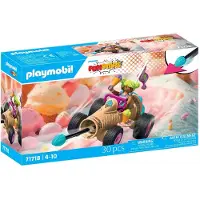 Playmobil Gioco Di Costruzione Di Corse Di Coni Gelato