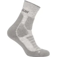 Icebreaker Women's Merino Hike+ Heavy Crew Calze da trekking Donna (38-40, grigio)