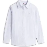 Tommy Hilfiger Camicia da donna blu colomba / bianco