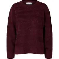 Selected Pullover A Maglia Donne Viola L