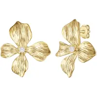 Yokoamii Orecchini giallo oro