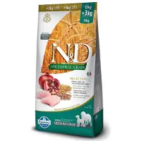Farmina Cibo Per Cani Adulti N&d Medium Ancestral Grain Pollo 15kg