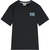 Scotch & Soda Boys Graphic Tee Anthracite Taglia: M | T-shirt Outlet | Unisex