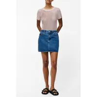 French Connection Dallas Denim Mini Skirt Vintage Taglia: 6 | Minigonne Outlet | Donna | Blu