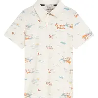 Scotch & Soda Boys Polo Natural Taglia: M | Camicie Outlet | Unisex