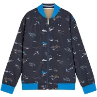 Scotch & Soda Boys Reversible Bomber Jacket Travertine Taglia: L | Giacche Outlet | Unisex