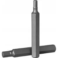 Jonnesway Punta esagonale, 8x75mm, 6 punte. 10mm