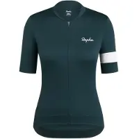 Rapha Women's Core Jersey Maglietta da ciclismo Donna (XS, blu)