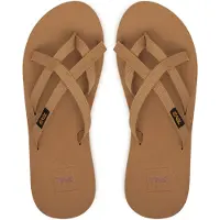 Teva Women's Olowahu Sandali Donna (38, beige)