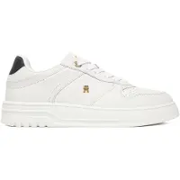 Tommy Hilfiger Sporty Cupsole Court Trainers White Taglia: 38 | Sneakers Outlet | Donna | Bianco