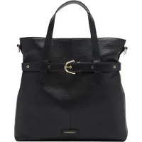 Coccinelle Large Leather Tote Bag In Black Taglia: OS | Borse a mano Outlet | Donna | Nero