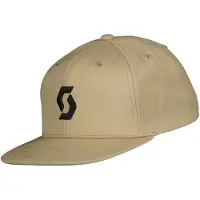SCOTT Kid's Cap Flat Brim Cappellino Bambini (One Size, beige)