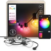Philips Hue White & Color Ambiance Strisce Luminose Per Esterno Globe Festavia 21 M