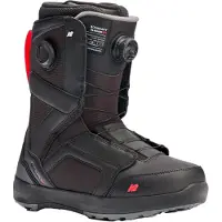 K2 Snowboard - Scarponi snowboard uomo all-mountain freestyle - Boundary Clicker X Hb Black per Uomo - Taglia 46 - Nero