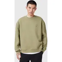 AllSaints Haven Crew Light Ash Green Taglia: M | Maglioni a maglia Outlet | Uomo | Verde