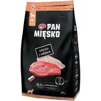 PAN MIĘSKO Vitello Con Cibo Per Cani Al Tacchino 20kg