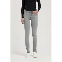 MUD Jeans Faye Low Slim Light Grey Taglia: W27L34 | Pantaloni da completo Outlet | Donna | Grigio