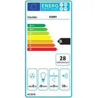 Cecotec Cappa Decorativa Bolero Flux Dm 603500 60 Cm