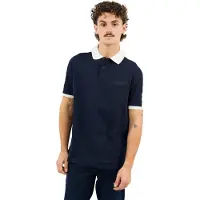 Tommy Hilfiger Mesh Detail Classic Polo Dark Night Navy Taglia: M | Polo Outlet | Uomo | Nero