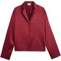 Mikuta The Red Silk Shirt Taglia: L | Maglie a manica lunga Outlet | Donna | Rosso