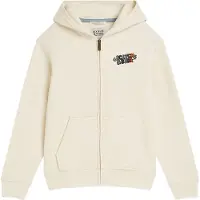 Scotch & Soda Boys Zip Up Fleece Hoodie Eggnog Taglia: M | Giacche Outlet | Unisex