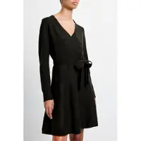 French Connection Babysoft Wrap Mini Dress Brunswick Green Taglia: S | Abiti Mini Outlet | Donna | Verde