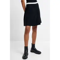 French Connection Babysoft Knit Skirt Black/classic Cream Taglia: M | Minigonne Outlet | Donna | Bianco
