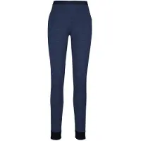 Stoic Women's MerinoFleece260 FlenSt. Long Pants Mutande tecniche lunghe Donna (M, blu)
