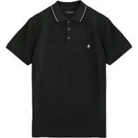 French Connection Single Tipped Pique Polo Dk Green/white Taglia: M | Polo Outlet | Uomo | Verde