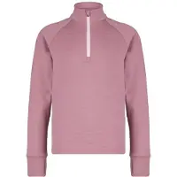 Stoic Kid's MerinoFleece260 FlenSt. Half Zip Pullover in lana merino Bambini (140, fuchsia)