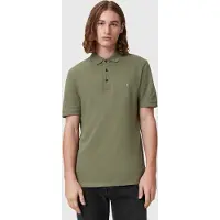 AllSaints Reform Ss Polo Military Green Taglia: M | Polo Outlet | Uomo | Verde