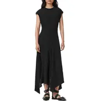 AllSaints Marilka Dress Black Taglia: 2 | Maxi abiti Outlet | Donna | Nero