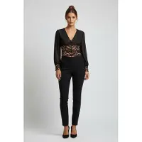 Anne Fontaine Lionne Chemise Black Taglia: 46 | Magliette intime Outlet | Donna | Nero