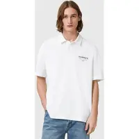 AllSaints Underground Ss Polo Ashen White Taglia: XXL | Polo Outlet | Uomo | Bianco