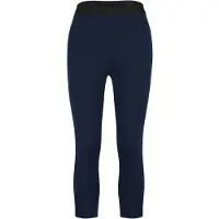Stoic Women's MerinoSoft245 TuleboSt. 3/4 Pants Intimo lana merinos Donna (L, blu)