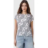 AllSaints Anna Tee Lita Soft Blue Taglia: XS | Maglie Sportivi Outlet | Donna | Blu
