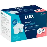 Laica Caraffa Filtrante Per L´acqua Bi-flux Slim F4t Universal 4 Unità