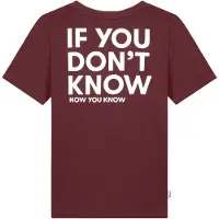Adam Iconic Tee Purple Word Port Royale Taglia: S | T-shirt Outlet | Uomo | Viola