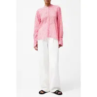 French Connection Abilene Fil Coupe Shirt Raspberry Pink Taglia: XS | Maglie a manica lunga Outlet | Donna | Rosa