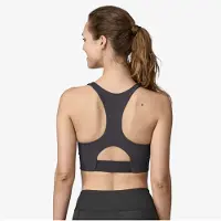 Patagonia Women's Maipo Mid Impact Bra Reggiseno sportivo Donna (S, grigio)