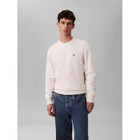Calvin Klein Ls 350terry Monogram Sweater Tofu Taglia: L | Maglioni a maglia Outlet | Uomo