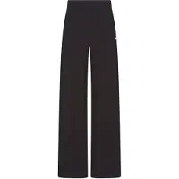 EA7 per donna. 7W000462_AF13135 Pantaloni a gamba larga Core Lady, neri (XXL), Nero, Casual, Poliestere